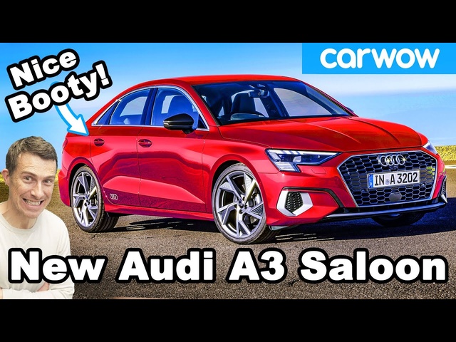 New Audi A3 Saloon/ Sedan: it's nicer than an A4!