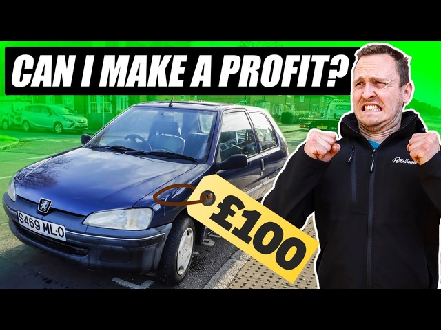 Can I Turn A £100 Car Into BIG Profit?