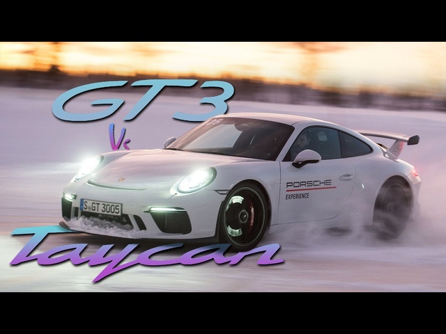 Porsche 911 GT3 Vs Taycan: ICE on Ice | Carfection