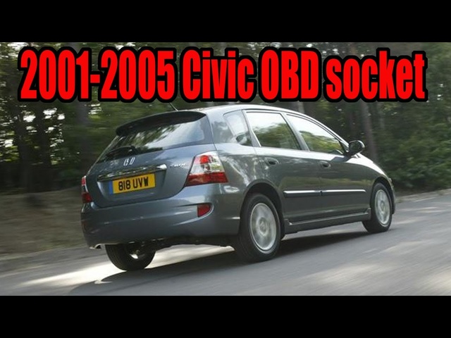 Where is the obd port on a 2001-2005 EP Honda Civic hatchback - diagnostic socket location