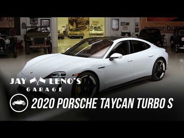 Brad Garrett, Jay Leno and the Porsche 2020 Taycan Turbo S - Jay Leno’s Garage