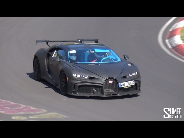 Bugatti Chiron Pur Sport SPOTTED at the Nurburgring!