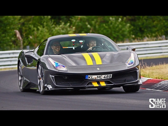 My Friend Bought a FERRARI PISTA for the Nurburgring!