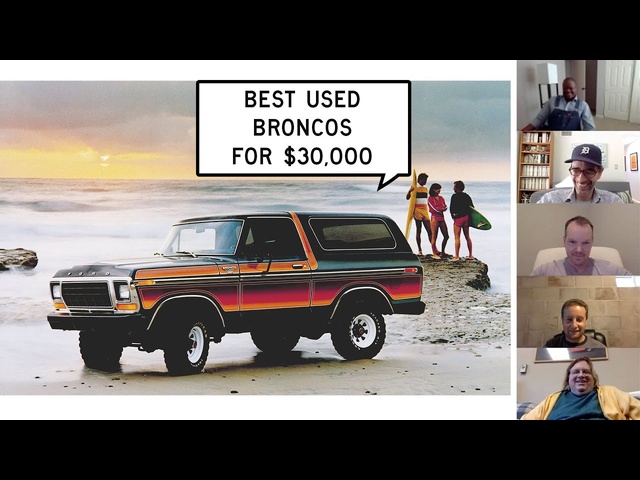 We Find Used Ford Broncos for Less than $30,000: Window Shop with Car and Driver | EP017