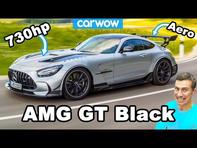New AMG GT Black Series - the most powerful Mercedes road car ever!