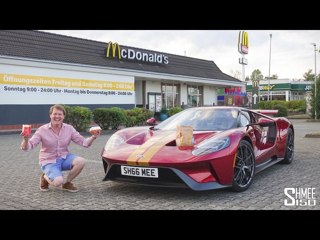 MCDONALD'S DRIVE THRU with My FORD GT!