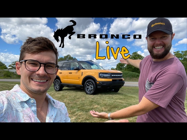 Live with the NEW FORD BRONCO sport