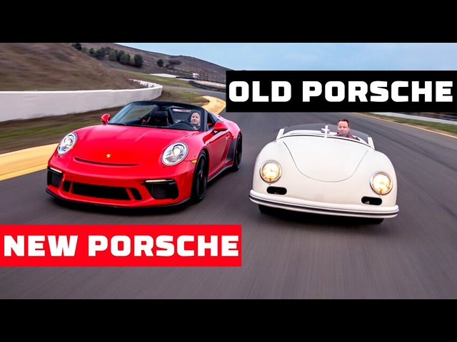Porsche 356 America Roadster vs 2019 Porsche Speedster—Old vs New! | MotorTrend