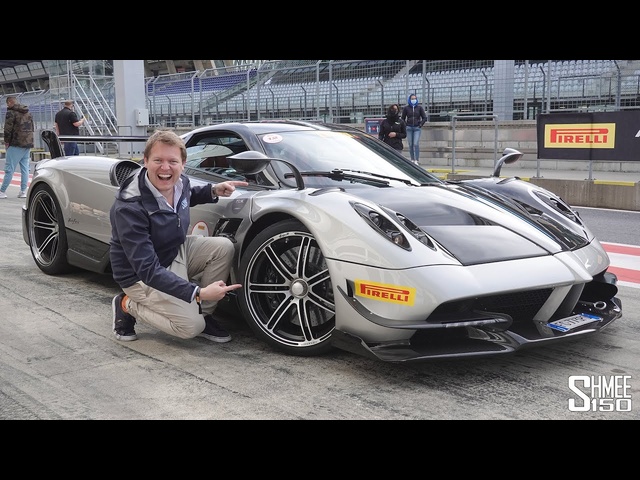 Flat Out in the PAGANI HUAYRA BC on Track!