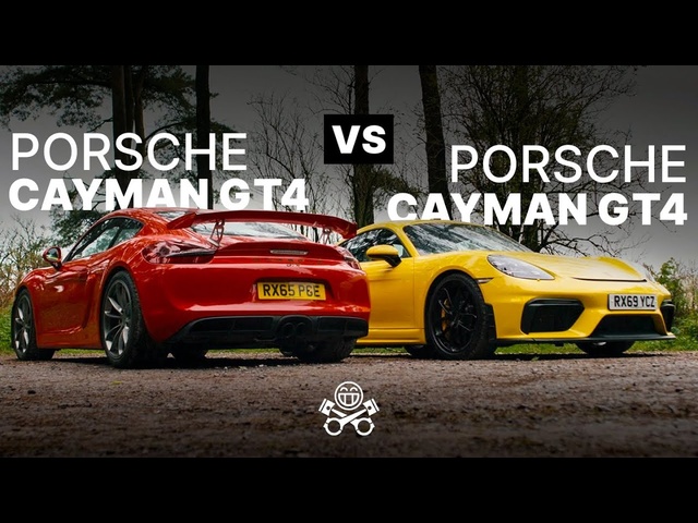 Porsche 981 Cayman GT4 vs. Porsche 718 Cayman GT4 | PistonHeads