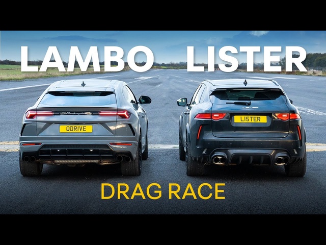 Lamborghini Urus vs 666hp Lister Stealth: Fastest SUV Drag Race