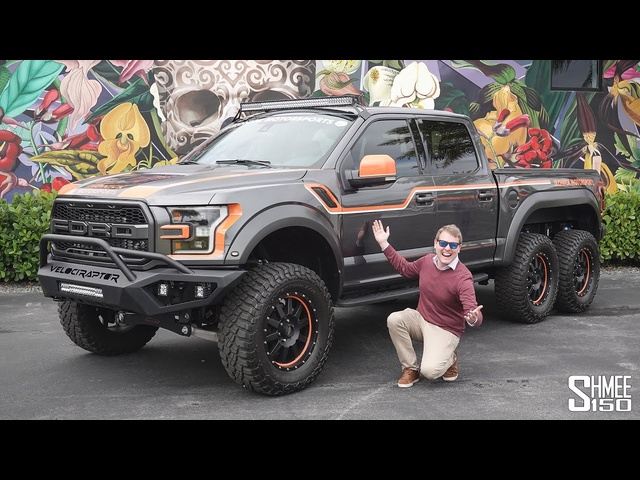 The HENNESSEY VELOCIRAPTOR 6x6 is an Absolute MONSTER! Crazy Ford F150 Raptor