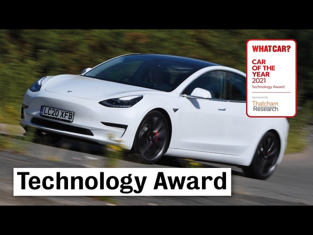 2021 What Car? Technology Award - Tesla's over-the-air updates | What Car?