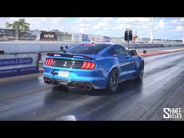 Tuned Shelby GT500 CX1100 Completes a 9.251s 1/4 Mile!