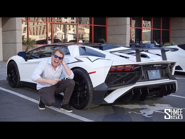 STEVE AOKI's Lamborghini Aventador SV Makes for a CRAZY Ride!