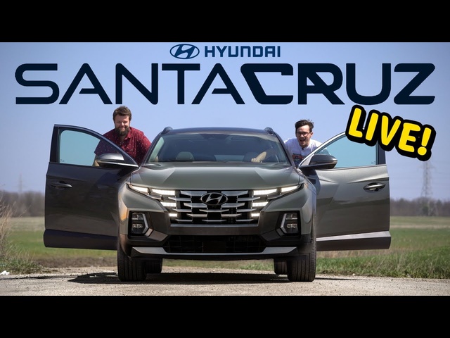 2022 Hyundai Santa Cruz Truck LIVE!!!