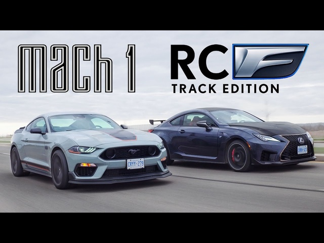 V8 RIVALS! 2021 Ford Mustang Mach 1 vs <em>Lexus</em> RCF Track Edition