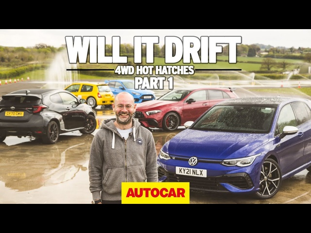 Will it drift? The Volkswagen Golf R | 4wd hot hatchbacks part 1 | Autocar