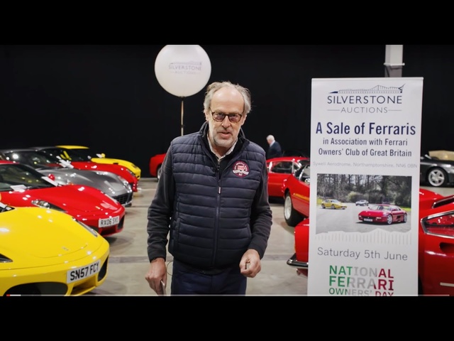 2021 Silverstone Auctions Ferrari Sale preview. In association with Ferrari Owner's Club of GB