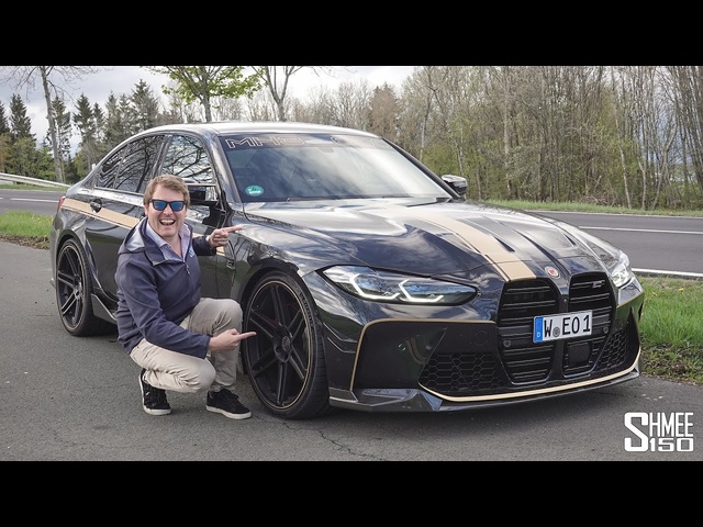 0-297km/h VMAX SPRINT in New Manhart MH3 600! FIRST Tuned BMW G80 M3 Competition