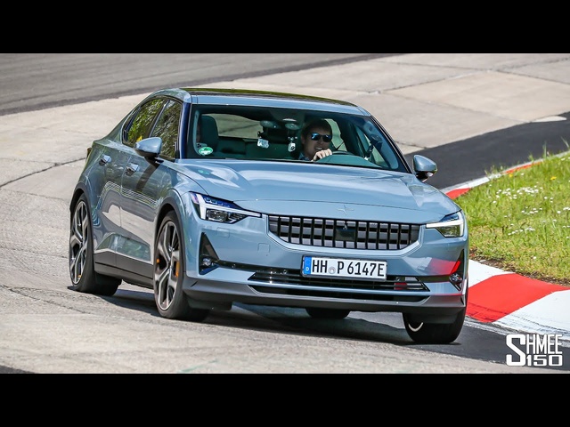 My First EV Nurburgring Lap! New POLESTAR 2 Test Drive