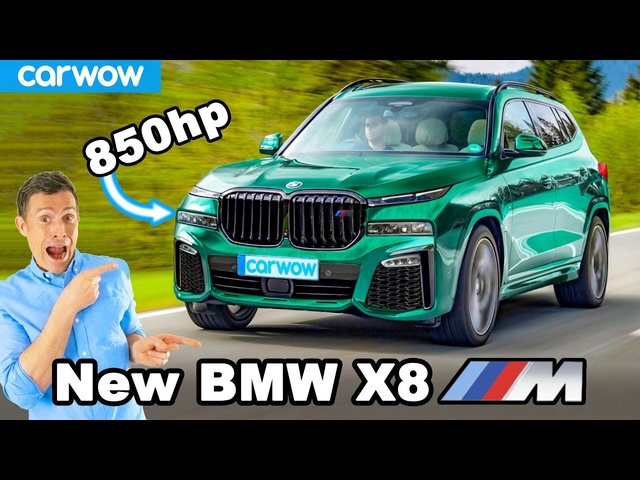 New <em>BMW</em> X8M - the 850hp CRAZY SUV!