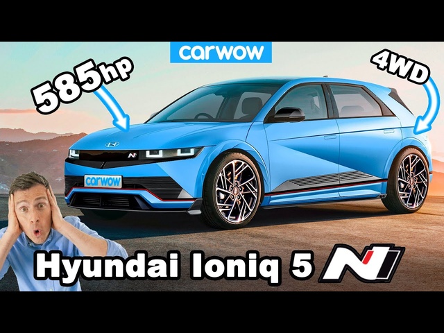 New 585hp Hyundai Ioniq 5 N: the AMG A45—slaying EV hyper hatch!
