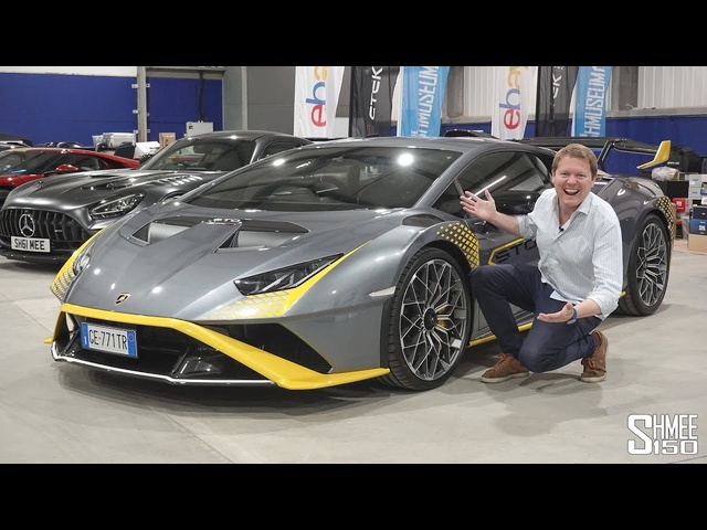 NEW Lamborghini Huracan STO Delivered at The Shmuseum! My First Drive