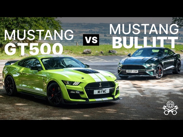 Ford Mustang GT500 vs. Mustang Bullitt | PistonHeads