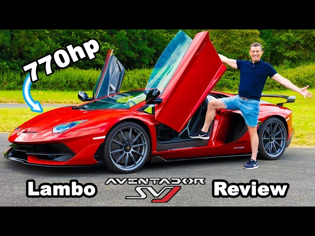 Lamborghini Aventador SVJ review - 0-60mph, 1/4-mile & brake test!
