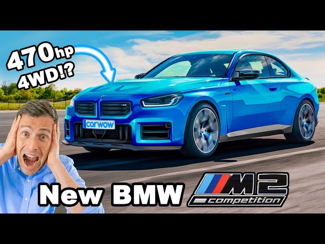 New BMW M2 Competition - it'll have 4WD & 470hp!!