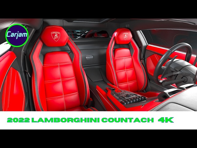 New Lamborghini Countach Interior Video In Detail CARJAM TV Lamborghini Countach 2022 Video Price $2