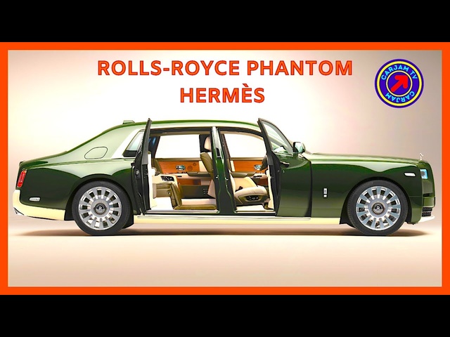 World's most Expensive Car Interior Rolls-Royce Hermès Interior Bespoke One Of A Kind Car 4K CARJAM