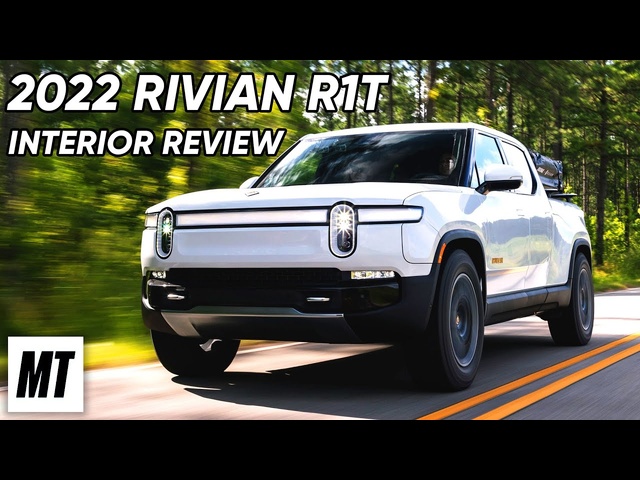 2022 Rivian R1T Interior REVIEW | MotorTrend