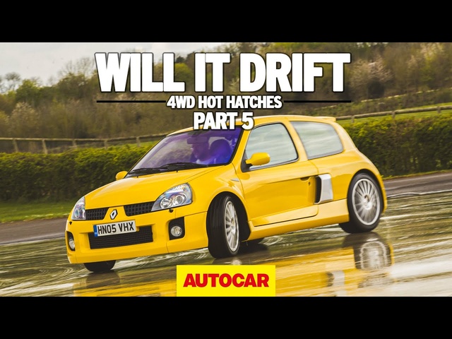 Will a Renaultsport Clio V6 drift? | Mid-engined, rear-drive madcap hatchback | Autocar