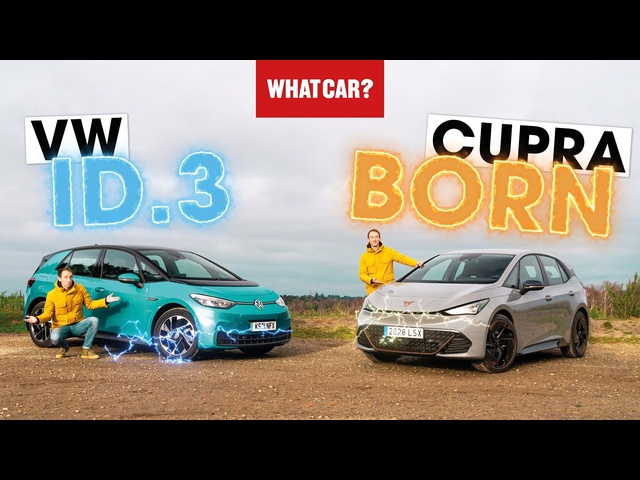NEW Cupra Born vs VW ID.3 review – what's the best small electric car? | What Car?