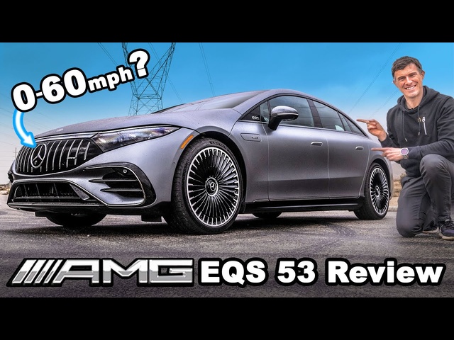 <em>Mercedes</em>-AMG EQS 53 review - what's its true 0-60mph?