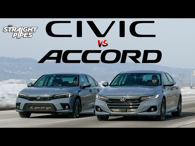2022 Honda Civic vs Honda Accord - Worth the $10k Difference?