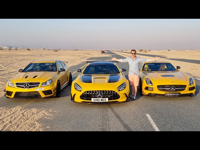 THIS IS A FIRST! The Three Solarbeam AMG Black Series Together