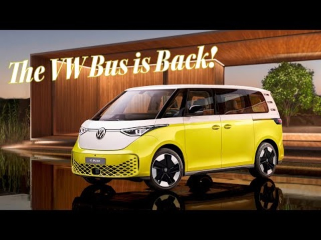 The <em>Volkswagen</em> Bus Returns as an EV: The 2024 ID. Buzz Revealed!