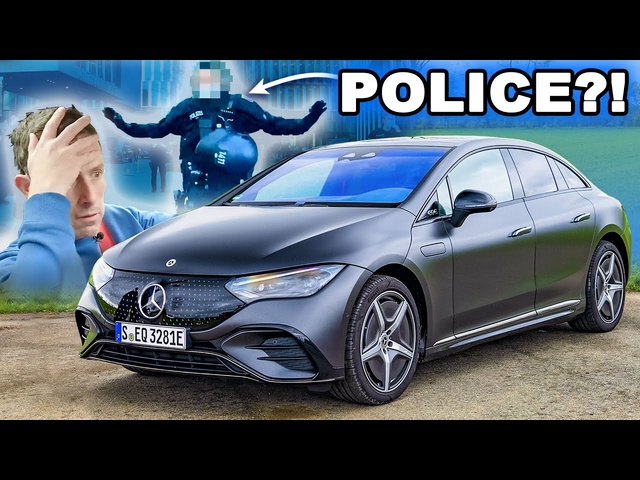 My Mercedes EQE review... triggers German police!
