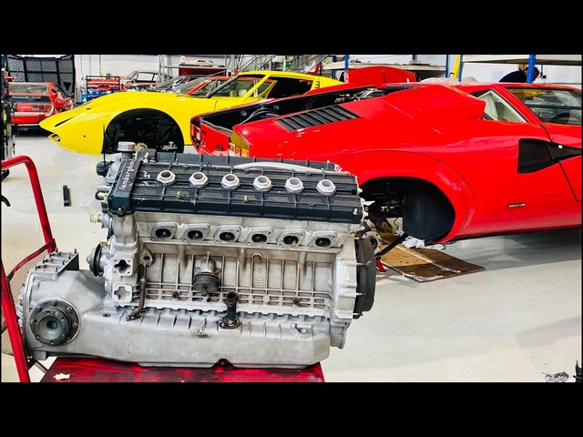 Lamborghini Countach QV update Part 3. Stripping the gearbox to find out what's wrong.