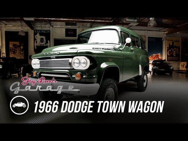1966 Dodge Town Wagon Power Wagon | Jay Leno's Garage