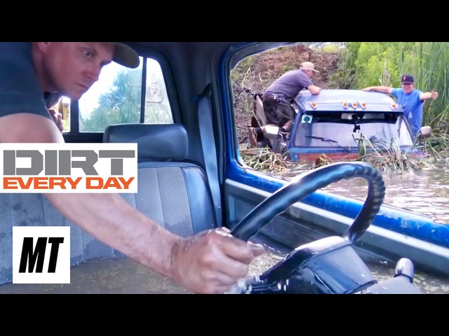 Will It Run? Submerged Dodge Truck Repaired | Dirt Every Day | MotorTrend
