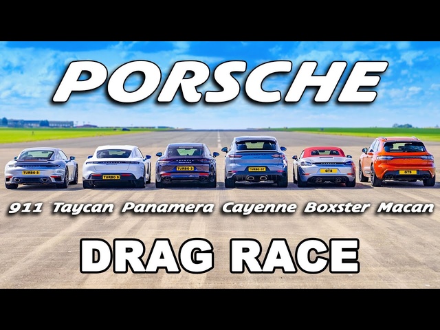 Every <em>Porsche</em> DRAG RACE