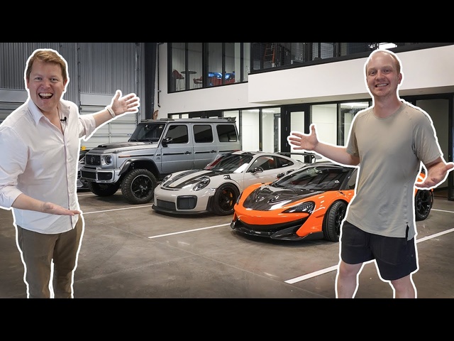 Building a DREAM GARAGE! Cars with UNSPEAKABLE