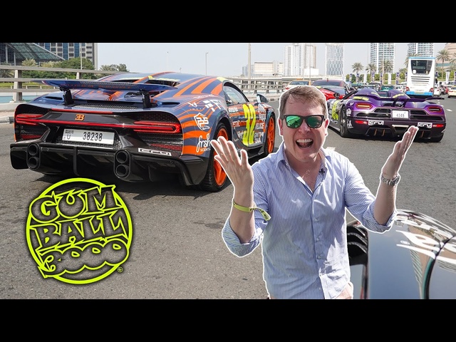 CHASING GUMBALL 3000 HYPERCARS! My First Day on the Middle East Rally