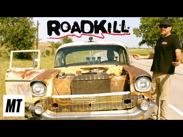 In a Junkyard for 30 Years! '57 Chevy Turbo Rebuild | Roadkill | MotorTrend