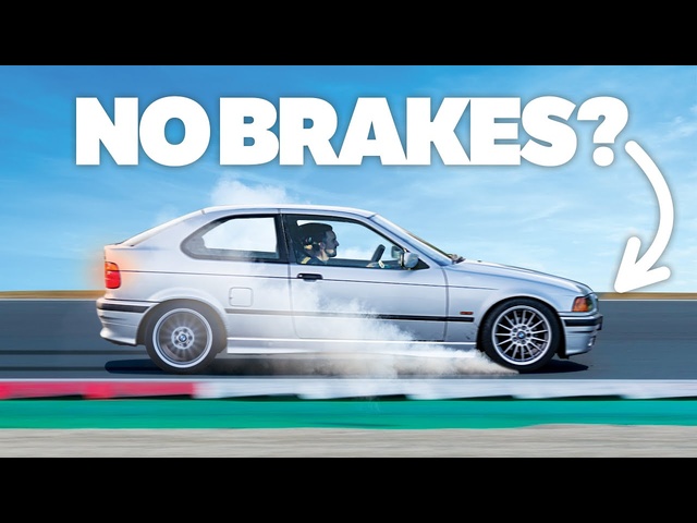 Does Driving With No Brakes Make You Faster?