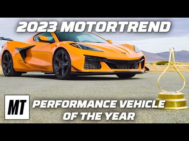 Congratulations to the Chevrolet Corvette Z06, MotorTrend's 2023 Performance Vehicle of the Year!